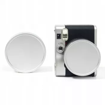 LOVEINSTANT ochranná krytka objektivu pro Fujifilm Instax Mini 90 Neo Classic - stříbrná