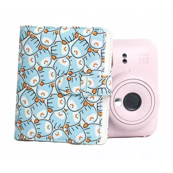 Fotoalbum LOVEINSTANT 64x pro Fujifilm Instax Mini 99 41 12 40 11 Evo Liplay Link / modří tučňáci
