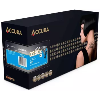 Accura Toner HP No. 80X (CF280X) kompatibilní XXL vysoká výtěžnost černý