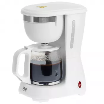 Adler AD 4381 Drip Coffee Maker, 600 W, White