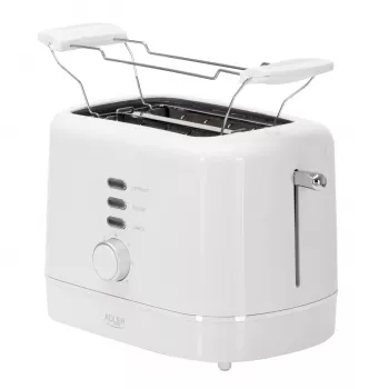 Adler AD 3224 bílý toustovač 750W 2 otvory