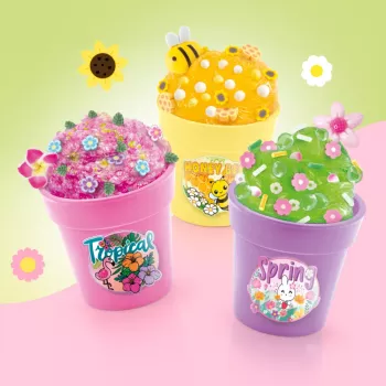 EPEE So Slime DIY Slime Shakers Floral Creations 3 květináče kreativní sada