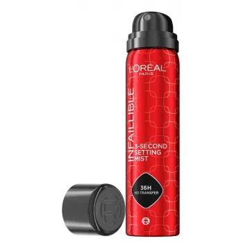 Fixující sprej na make-up L'Oreal Infaillible 3-Second Setting Mist 75 ml