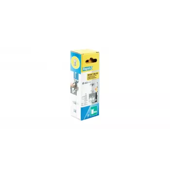 Rapid Rivet Nuts M4, Chrome-Plated Steel, Grip Range 0.5-2 mm, for Rapid RP110 and RP160, 20 pcs in FSC Box (5000671)