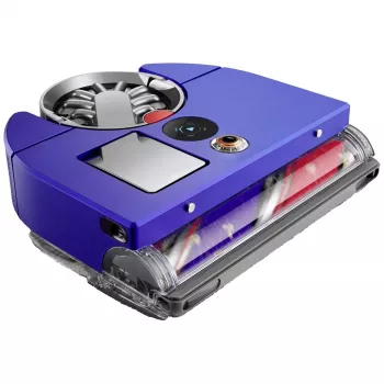 Robotický vysavač Dyson 360 Vis Nav, modrý, bezsáčkový, 0,5 l