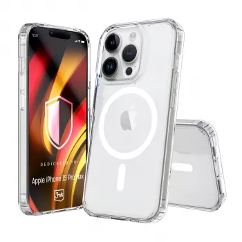 3MK PROTECTION Hardy LiqForce MagCase pro Apple iPhone 15 Pro Max – černé
