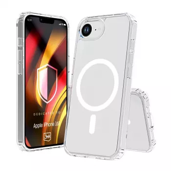 3MK PROTECTION Hardy LiqForce MagCase pro Apple iPhone 16E / iPhone 17E - černé