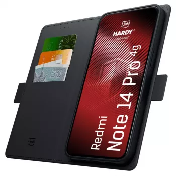 3MK PROTECTION Redmi Note 14 Pro 4G - pouzdro 3mk Hardy Foldy černé