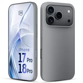 Pouzdro 3MK PROTECTION Hardy Mellow pro Apple iPhone 17 Pro, šedé