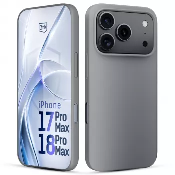 Pouzdro 3MK PROTECTION Hardy Mellow pro Apple iPhone 17 Pro Max, šedé