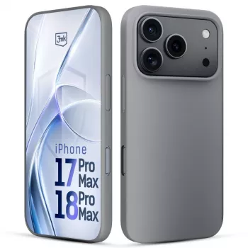 Pouzdro 3MK PROTECTION Hardy Mellow pro Apple iPhone 17 Pro Max, šedé