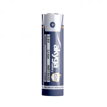 Akyga AKY2462 INR18650-33.5M-PCM Li-Ion baterie 18650 3,6 V 3350 mAh s ochranou PCM