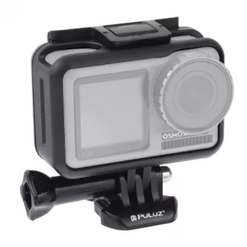 PULUZ rámový držák ochranné pouzdro pro DJI Osmo Action - černá (PU338B)