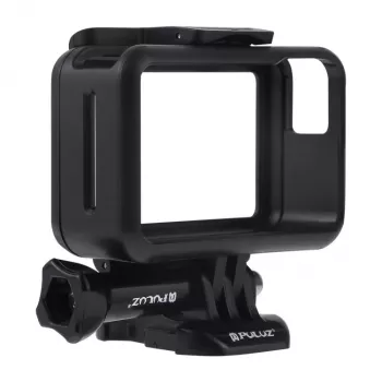 PULUZ rámový držák ochranné pouzdro pro DJI Osmo Action - černá (PU338B)