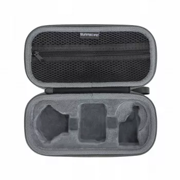 Ochranné pouzdro SUNNYLIFE pro Insta360 Go 3, černé, nylon, EVA, nárazuvzdorné, prachotěsné, odolné proti stříkající vodě, s popruhem na ruku