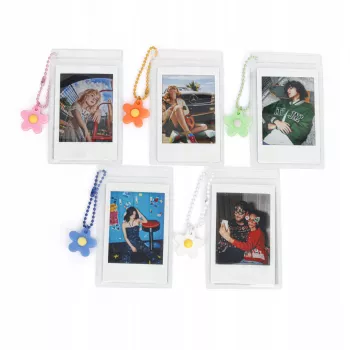 LOVEINSTANT 5x sada závěsných fotorámečků pro Fuji Instax Mini 12 40 11 8 7s Evo Liplay Link 2 SE Zink