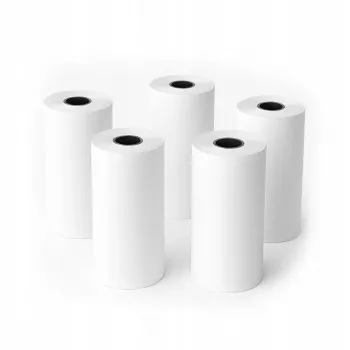 LOVEINSTANT bílá role termopapíru 53mm x 6,5m, 5 ks pro Love Instant X6/S1, Phomemo T02/M02x