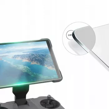 Ochranná fólie displeje z tvrzeného skla SUNNYLIFE pro dálkový ovladač DJI RC Pro 2 (2 ks) – odolná proti poškrábání, proti otiskům prstů, tvrdost 9H, tloušťka 0,3 mm