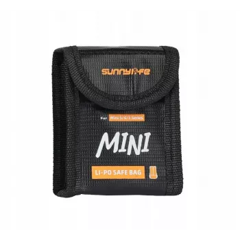 SUNNYLIFE protipožární bezpečnostní taška na baterie pro DJI Mini 5/4/3 Pro/3, Lito 1, Lito X1 - 1x baterie
