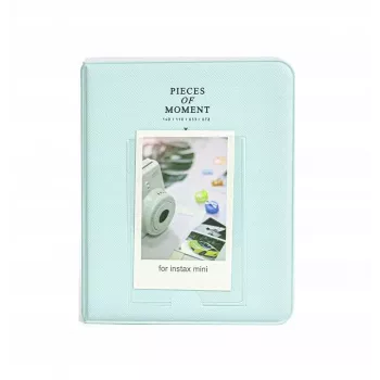 LOVEINSTANT fotoalbum na 64 fotografií pro Fuji Instax Mini 13 12 11 40 41 99 Evo Link / zelená