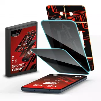 GrizzGlass SecretGlass Easy ochranná fólie soukromí displeje pro Xiaomi POCO F6