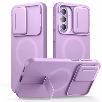 Tech-Protect Kevlar Aura MagSafe Case for Samsung Galaxy A57, Violet