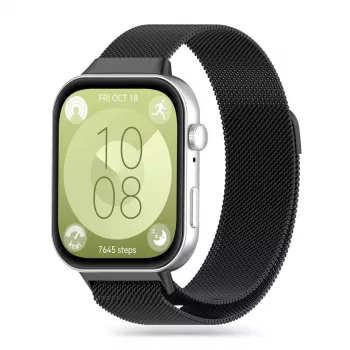 TECH-PROTECT Milanese Loop řemínek pro Huawei Watch Fit 3 - černý