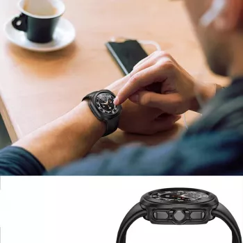 Ochranné pouzdro TECH-PROTECT DEFENSE360 pro Samsung Galaxy Watch Ultra (47 mm), černé