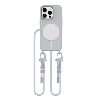 Tech-Protect Magnecklace MagSafe pouzdro pro iPhone 16 Pro šedé