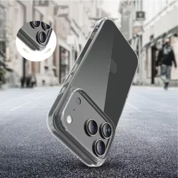 Tech-Protect Flexair Hybrid Case for Apple iPhone 17 Pro Max, Clear
