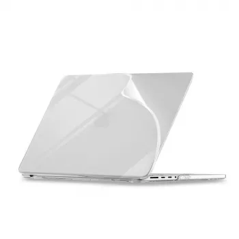 TECH-PROTECT SOFTSHELL pouzdro pro MacBook Pro 14 M1-M5 Pro / M5 Pro Max 2021-2026, křišťálově průhledné