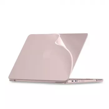 Tech-Protect Softshell MacBook Neo 13 2026 matná blush