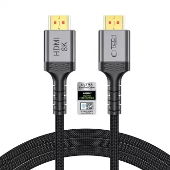 TECH-PROTECT ULTRABOOST KABEL HDMI 2.1 4K 120Hz / 8K 60Hz 200CM ČERNÝ