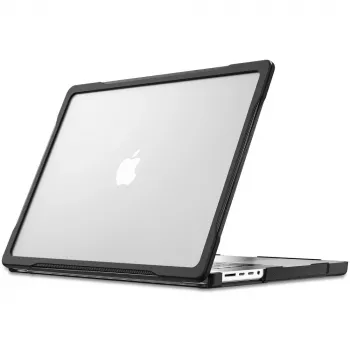 TECH-PROTECT VELAR MacBook Pro 16 M1-M5 / M5 Pro / M5 Pro Max 2021-2026 černá/matně průhledná