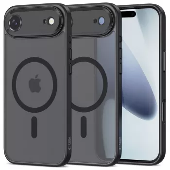 Tech-Protect Magcam MagSafe iPhone 17 Air matná černá zadní kryt