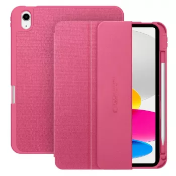 Tech-Protect SC Pen Canvas folio kryt pro iPad 10,9 inch (10. generace 2022) / iPad Air 4/5 / iPad Pro 11 inch (1.–4. generace), Magenta Bloom