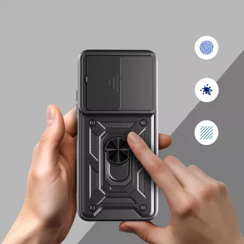 Tech-Protect Camshield Pro Case for Xiaomi Redmi 15C, Black