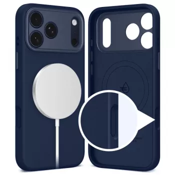 Pouzdro Tech-Protect Uniq MagSafe pro Apple iPhone 17 Pro Max, Deep Blue