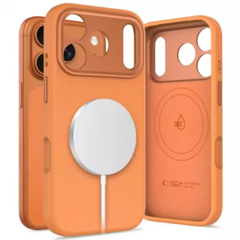 Pouzdro TECH-PROTECT UNIQ MagSafe pro iPhone 17 Pro Max, Cosmic Orange