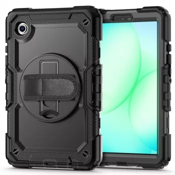 Tech-Protect Solid pouzdro pro Samsung Galaxy Tab A9 / A11 8,7 inch X110 / X115 / X133 / X135, černá