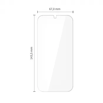 TECH-PROTECT tvrzené sklo ochranná fólie displeje balení 10 ks pro Samsung Galaxy S24 / S25 průhledná