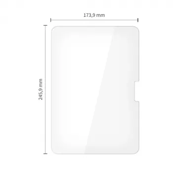 Tvrzené sklo TECH-PROTECT Glass Fit+ 2 ks pro iPad Pro 11 inch 5./6. generace (2021-2022) & M4 (2024), čiré