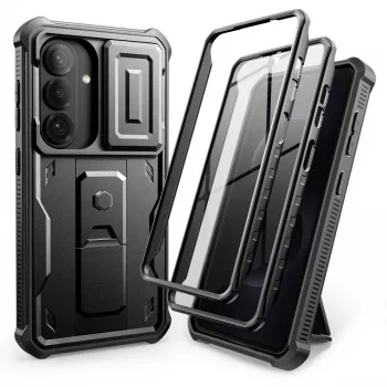 Tvrzené sklo Tech-Protect Kevlar CAM+ 2 ks pro Galaxy S26, černé