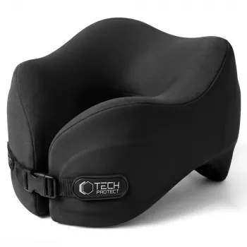 TECH-PROTECT COMFORTREST cestovní krční polštář černý