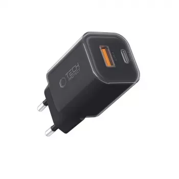 Síťová nabíječka TECH-PROTECT NCM33 2portová PD 33W / QC3.0, černá