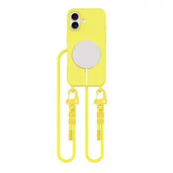 Tech-Protect Magnecklace MagSafe iPhone 16 žluté