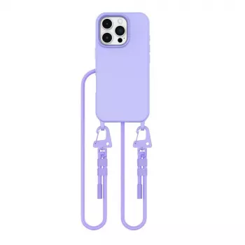 Tech-Protect Magnecklace MagSafe pouzdro pro iPhone 16 Pro Max levandulové