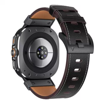 TECH-PROTECT DELTA PRO SAMSUNG GALAXY WATCH ULTRA 2024 / 2025 (47 MM) kožený černý