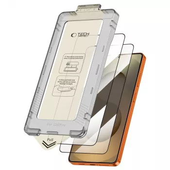 Ochranné tvrzené sklo TECH-PROTECT Quick Set+ 2 ks pro Samsung Galaxy S26 Ultra, černé