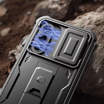 TECH-PROTECT KEVLAR CAM+ 2-SET Galaxy A57 5G černé ochranné pouzdro